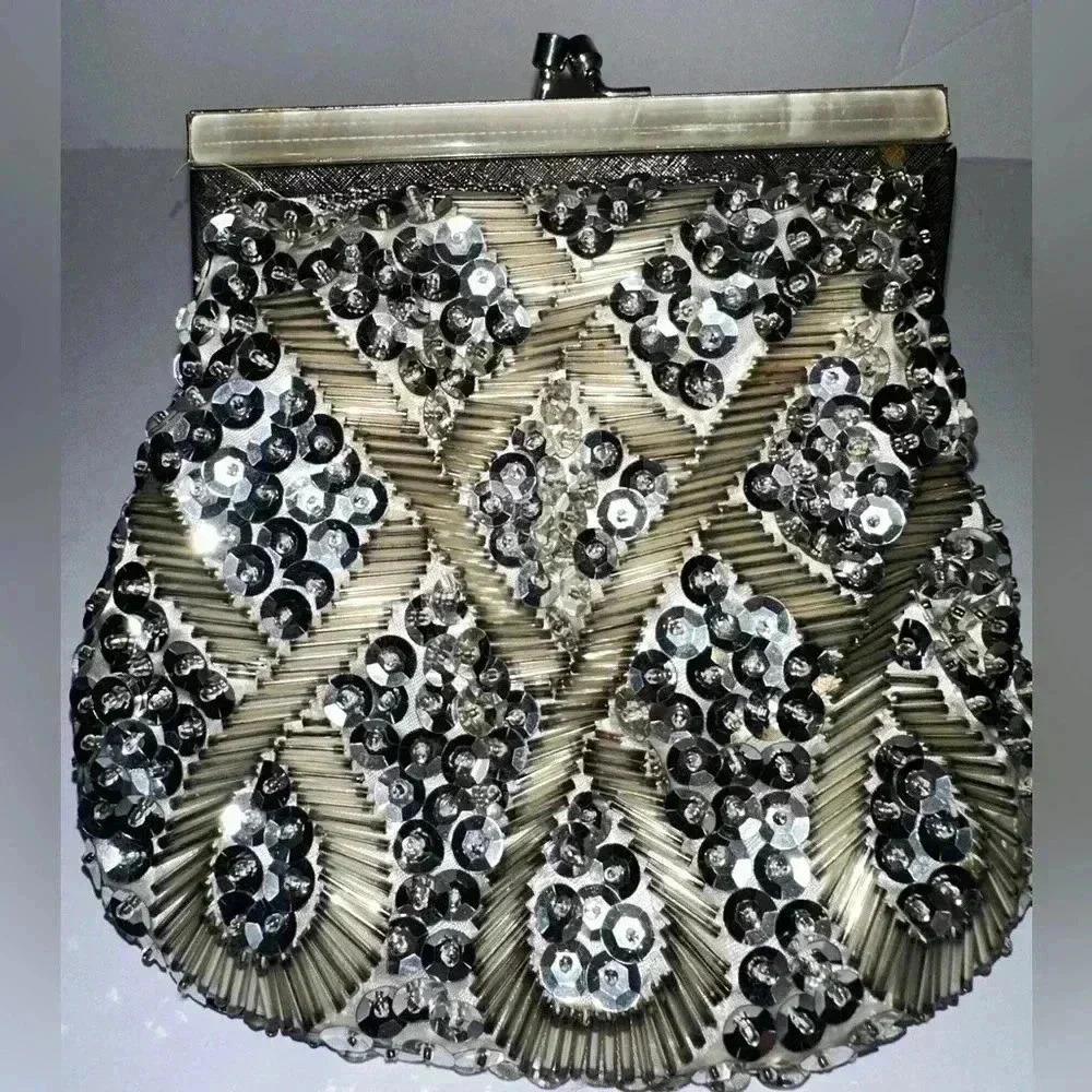 Vintage Rimco beaded bag - Picture 2 of 7
